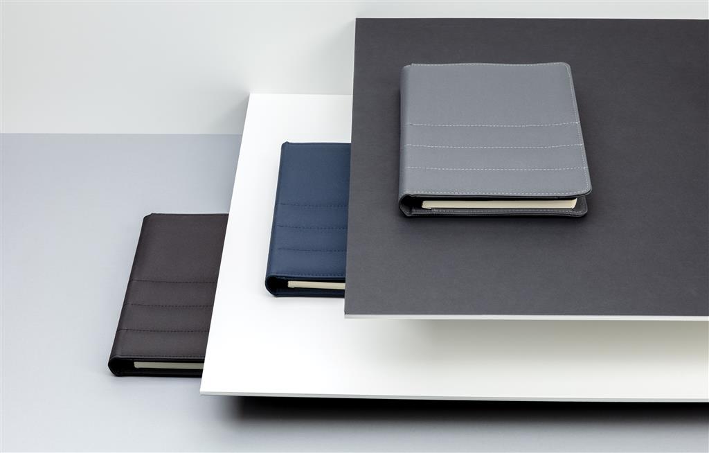 Impact AWARE™ RPET A5 notebook - Navy Blue