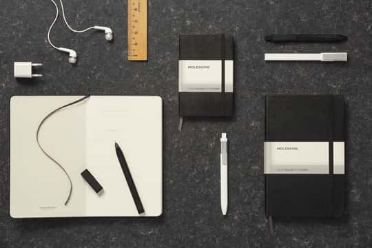 ORSHA - SANTHOME A5 rPET & FSC Certified Notebook - Grey (Anti-Microbial)