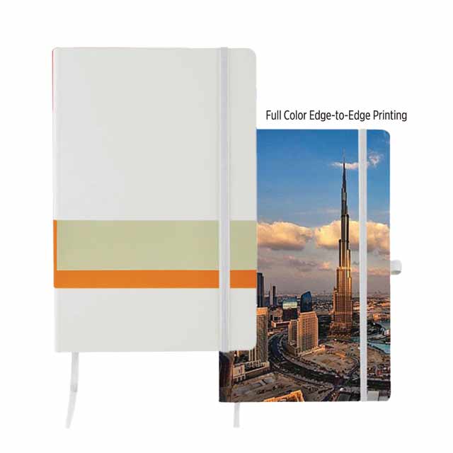 ORSHA - SANTHOME A5 rPET & FSC Certified Notebook - Grey (Anti-Microbial)