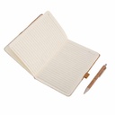 ORSHA - SANTHOME A5 rPET & FSC Certified Notebook - Grey (Anti-Microbial)