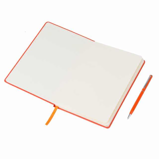 BUKH - SANTHOME A5 Hardcover Ruled Notebook Black
