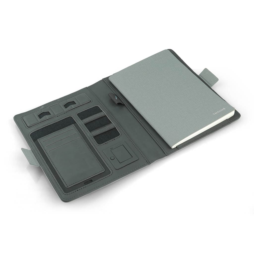 BUKH - SANTHOME A5 Hardcover Ruled Notebook Black