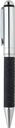 KORU - eco-neutral Metal Pen with Recycled Leather Barrel - Black