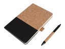 BORNA - Giftology A5 Hard Cover Notebook and Pen Set - Red