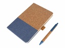 BORNA - Giftology A5 Hard Cover Notebook and Pen Set - Red