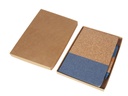 BORNA - Giftology A5 Hard Cover Notebook and Pen Set - Red