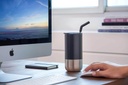 BORCULO - CHANGE Collection Insulated Tumbler with Reusable Straw - White