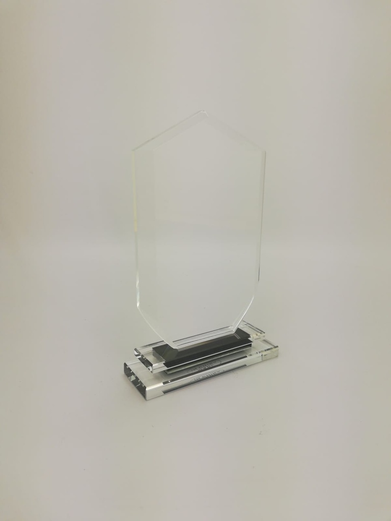 Crystal trophy