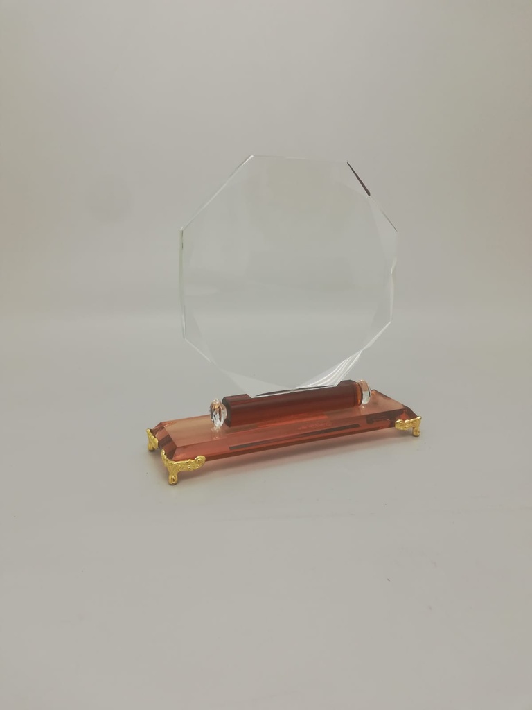 [69100-B] Crystal Trophy
