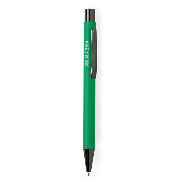 [WIMP 264] VOJENS - Giftology Metal Soft-touch Ballpen with Stylus - Blue
