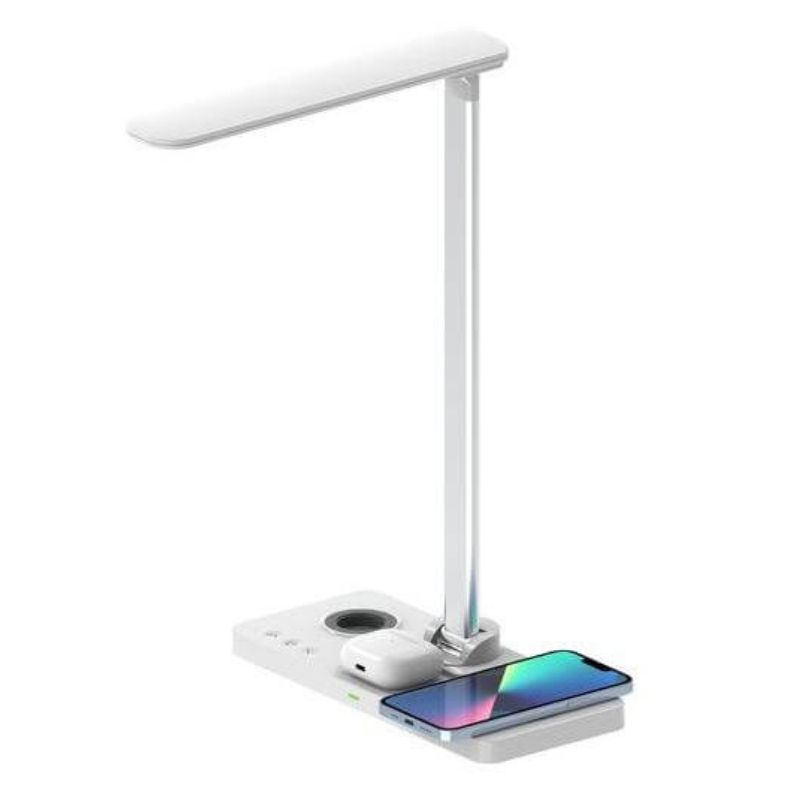 VELES - @memorii 3 in 1 Wireless Charger with Desk Lamp - Black