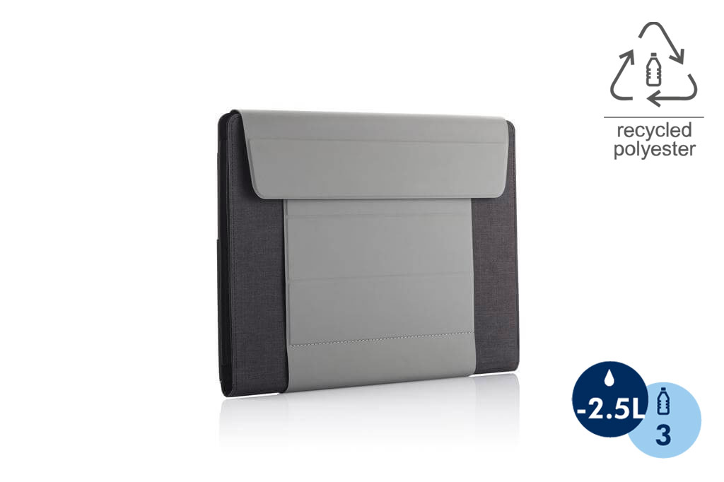 [LSSN 412] FULDA - CHANGE Collection RPET Laptop Case & Workstation - Grey