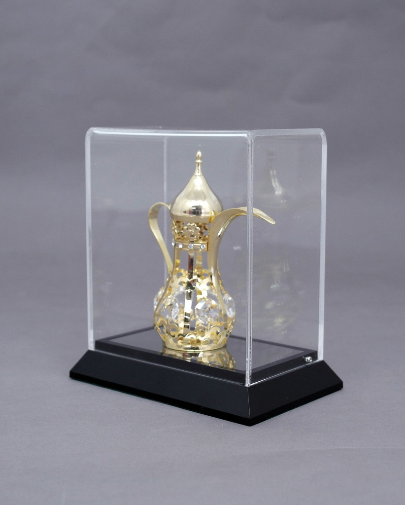 [VC317-B-L6S11AB] Arabic coffee gold  with acrylic box