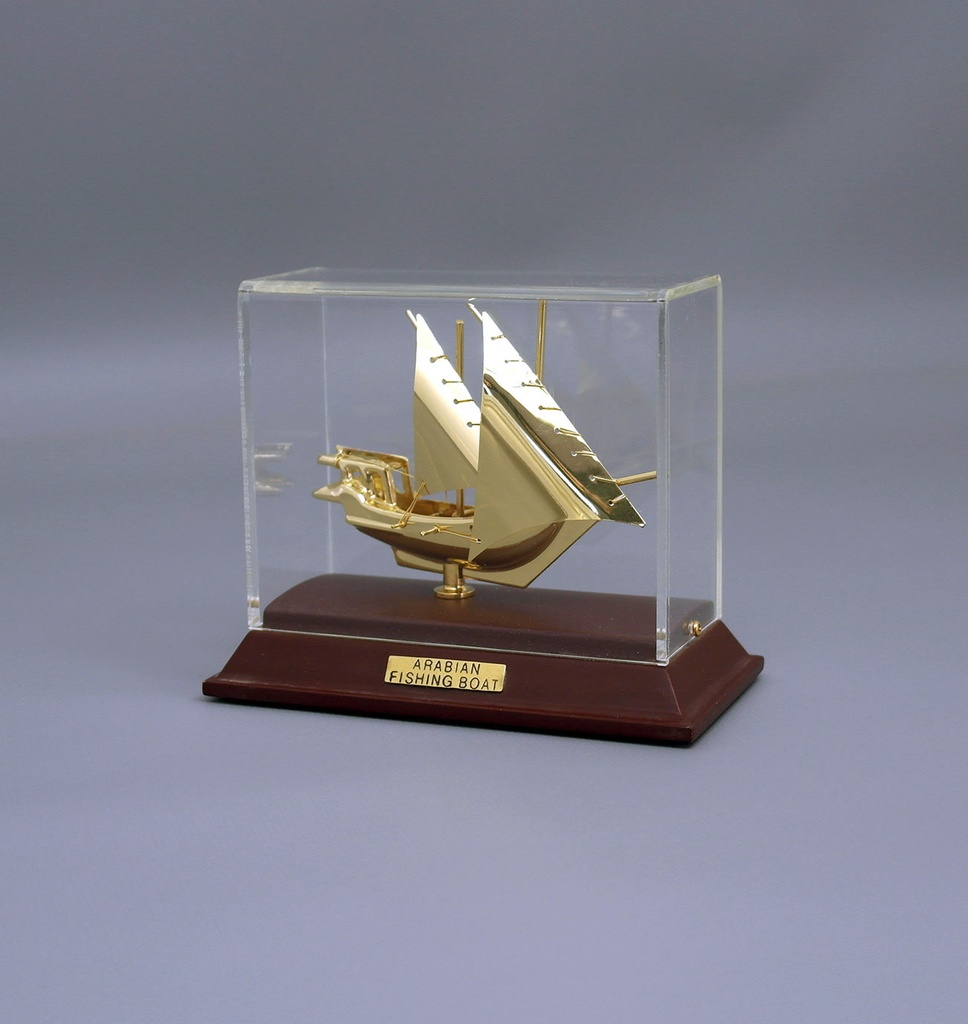 [1012] GOLD ANTIC SHIP S