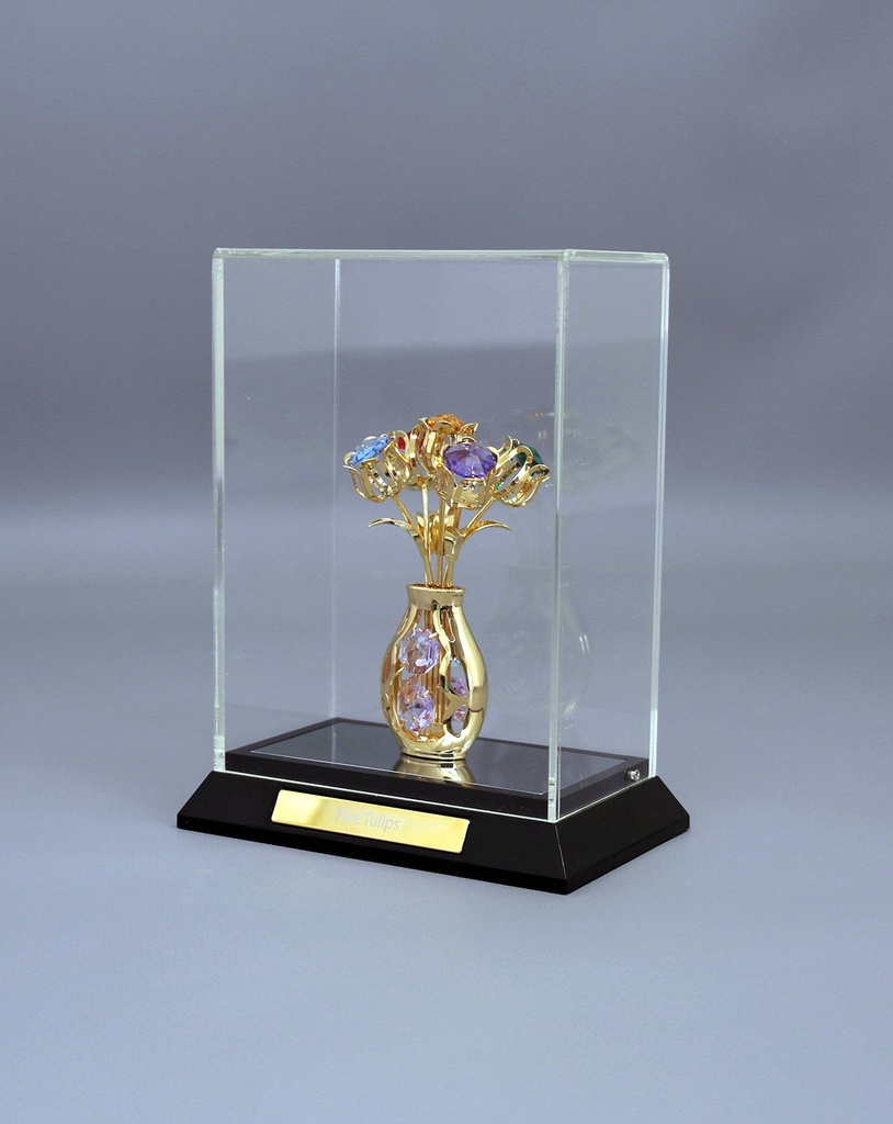 [U0215-001-gm3j] flower with Acrylic box