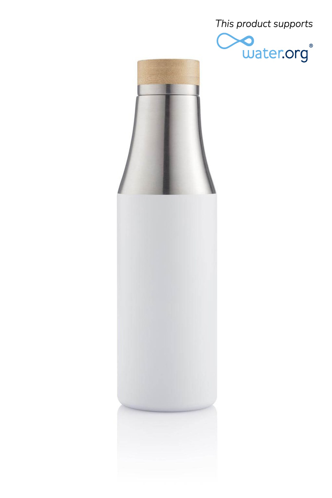 [DWHL 338] BREDA - CHANGE Collection Insulated Water Bottle - White