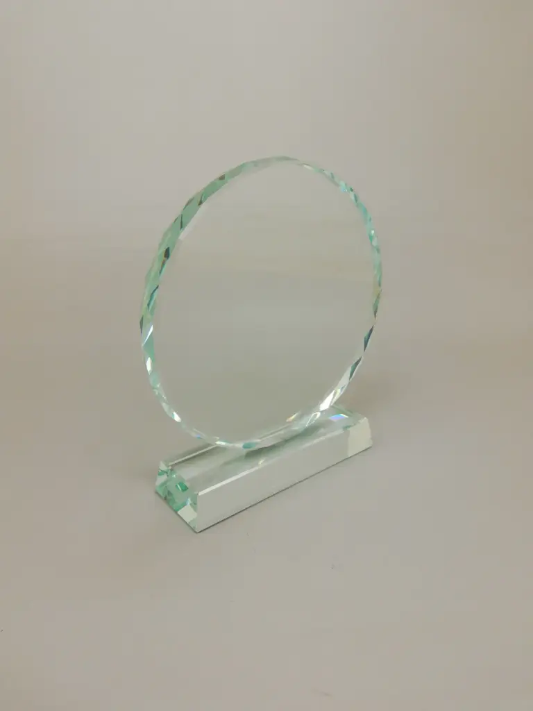 crystal trophy CIRCLE SMALL