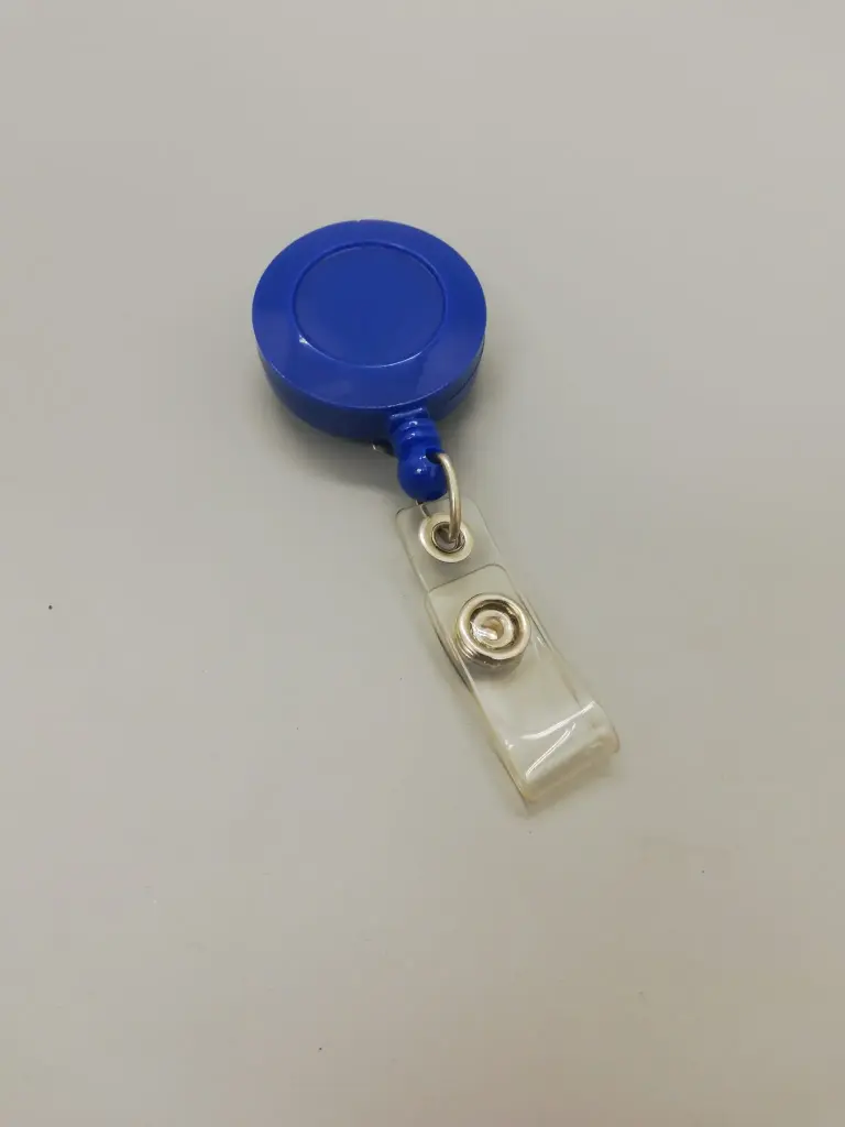 Card Holder With Strap Blue
