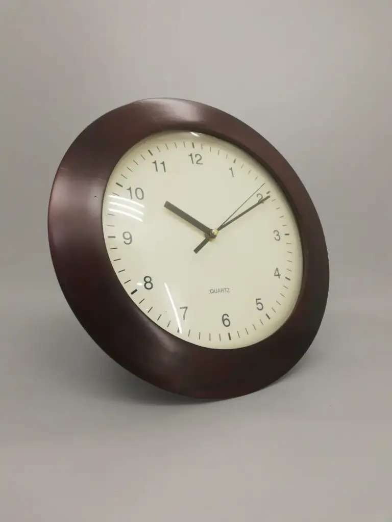 Wall Clock wooden Frame