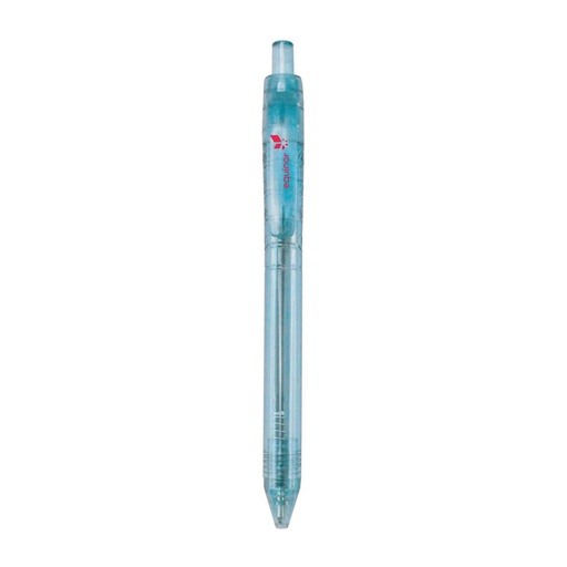 [PP 265-Transparent] BUVY Eco Neutral PET Recycled Pen-Transparent Blue
