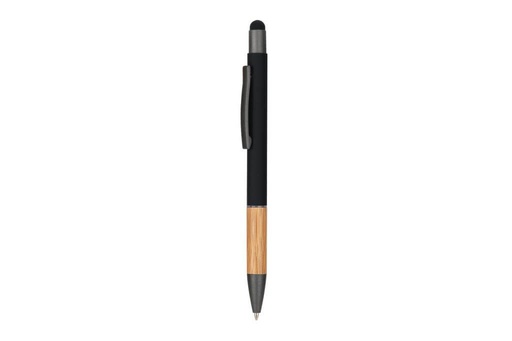 [WIMP 871] AYTOS - Metal Stylus Pen with Bamboo Grip - Blue