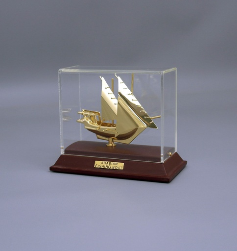 [1012] GOLD ANTIC SHIP S