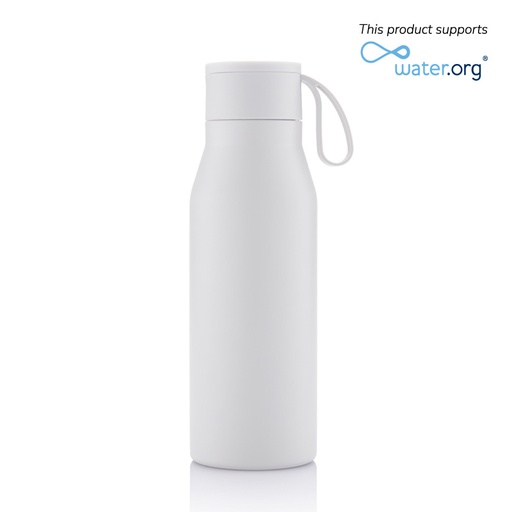 [DWHL 3173] R-NEBRA - CHANGE Collection Recycled Stainless Steel Vacuum Bottle - Black