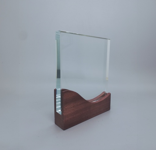 [AB0142] Cristal Trophy Square