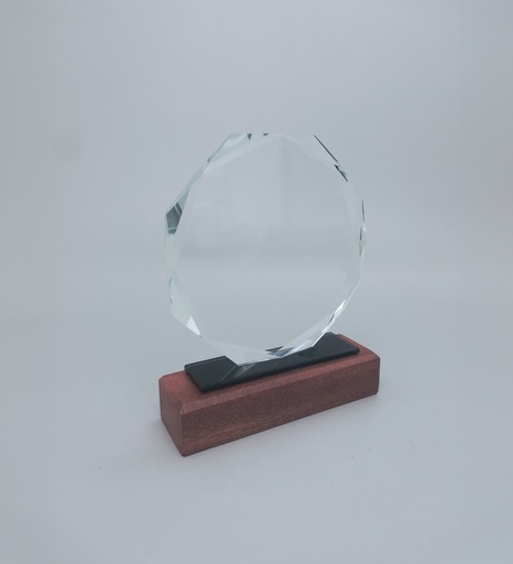 [AB0129] Cristal Trophy Circle Small
