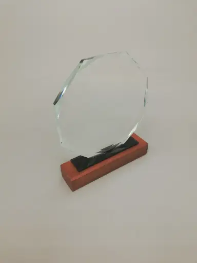 [AB0130] Cristal Trophy Circle Medium